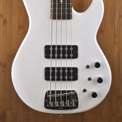 G&L L-2500 5-String Bass Alpine White image 1