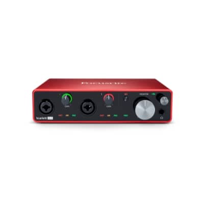 Focusrite Scarlett 4i4 4x4 USB Audio Interface 3rd Gen for Musicians/Podcasters image 4