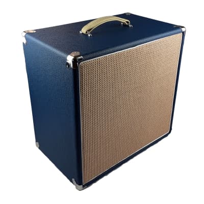 G&A 1x12 STANDARD BLUE / CANE Unloaded guitar cabinets image 1