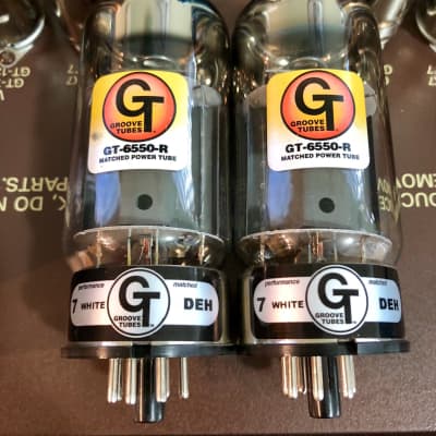 Groove Tube GT-6L6-SQ-M- Matched Power Tubes