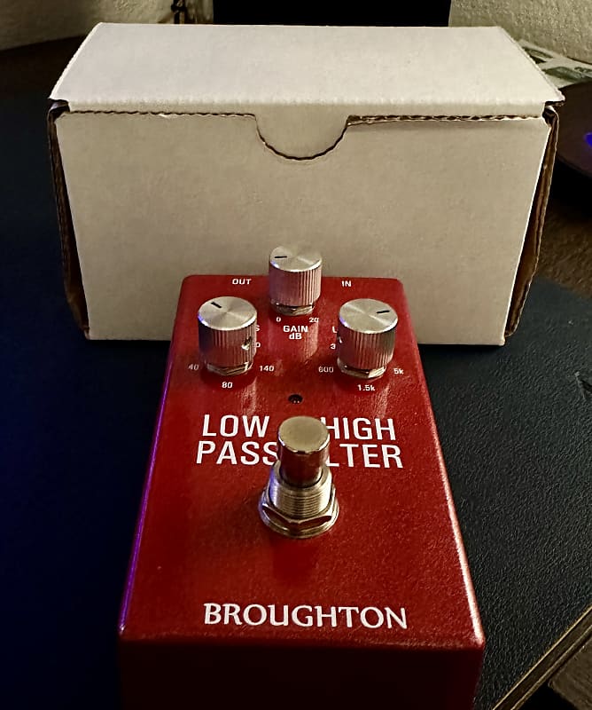 Broughton Audio Low + High Pass Filter Reverb
