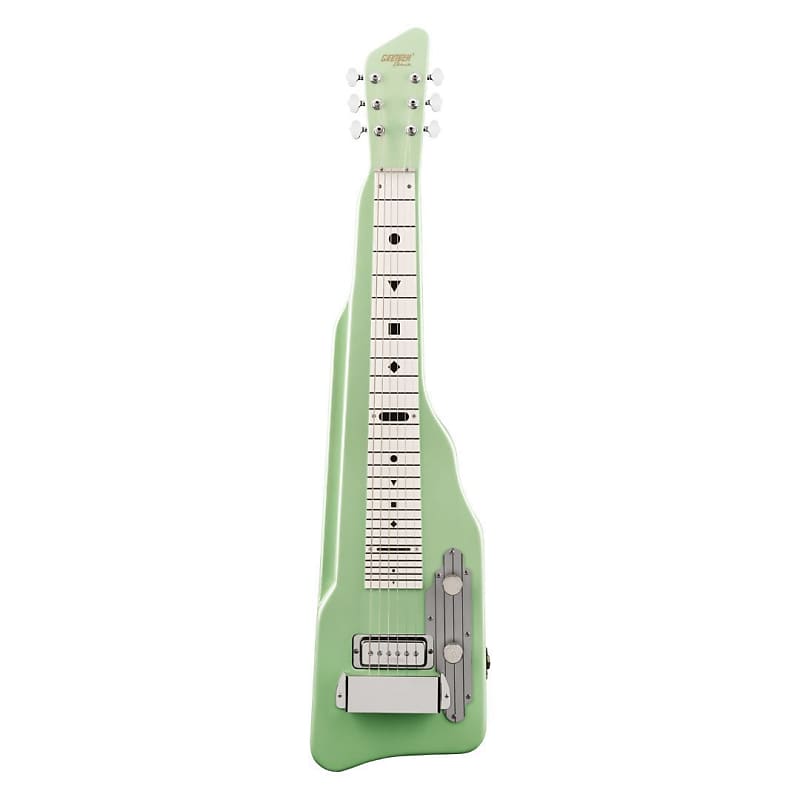 Gretsch G5700 Electromatic 6-String Right-Handed Lap Steel Electric Guitar with Gloss Finish and Mahogany Body (Broadway Jade) image 1
