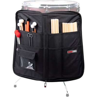 Gator Deluxe Faux Leather Drum Stick Bag  Black image 8