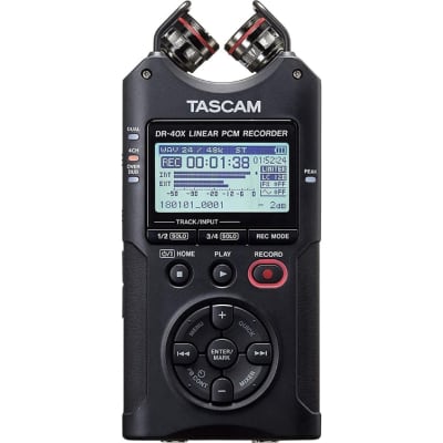Tascam DR-40X FOUR TRACK AUDIO RECORDER/USB AUDIO INTERFACE image 1