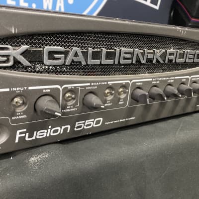 Gallien-Krueger Tom Hamilton's Aerosmith, 2009 "Dummy" Fusion 550   Bass Amp Head, Non-Functioning, Authenticated! (#105) image 5