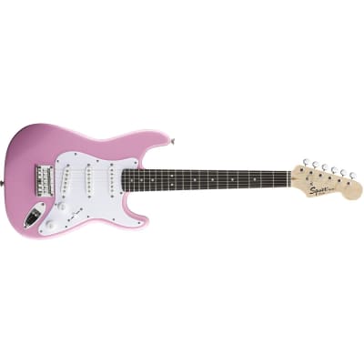 Squier   Stratocaster Affinity Mini Lf Shell Pink 0370121556