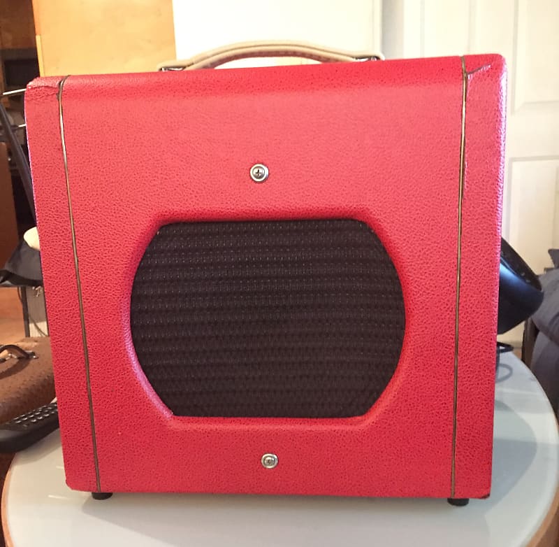 Valco Model 51 1950’S Red Tolex with Gold piping image 1