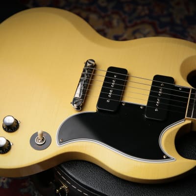 2021 Gibson Custom Shop Murphy Lab 1963 SG Special Reissue Ultra Light Aged Classic White image 23