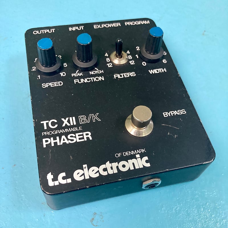 TC Electronic TC XII Programmable Phaser B/K Rare Vintage Version Original  Owner FAST SHIP BK