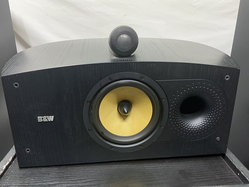 B&amp;W HTM2 Center Speaker - Black  			