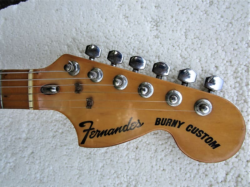 Fernandes Burny Stratocaster Guitar, 1970's, Japan, Natural Fernandes Burny Stratocaster Guitar, 1970's, Japan, Natural