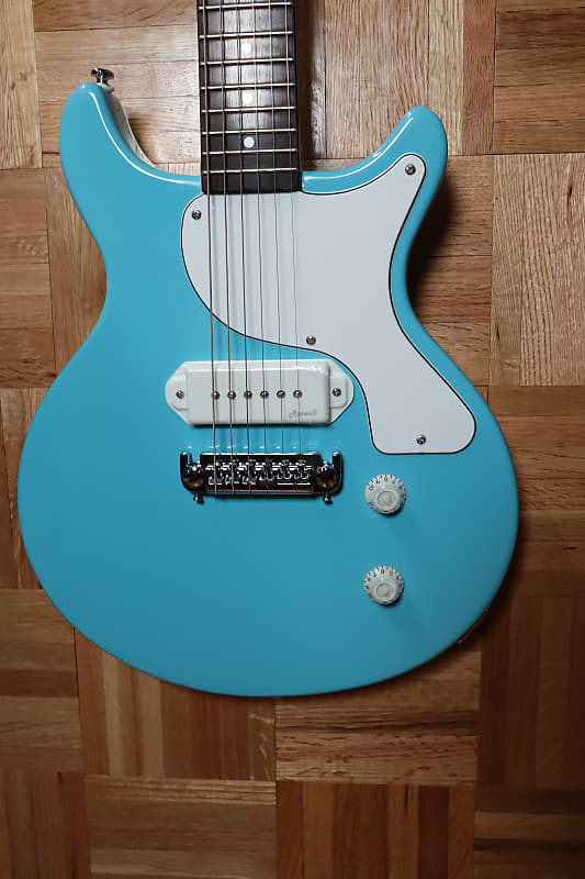 Harley Benton DC-Junior FAT Neck Benton Blue 2021 Amazing