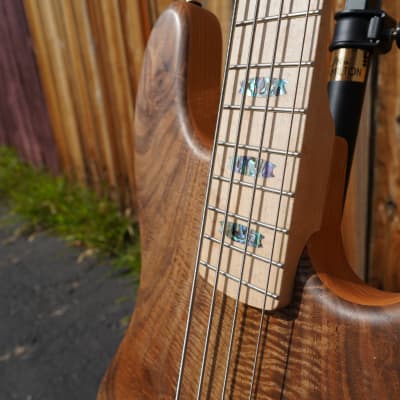 Spector USA Coda 4 Clairo Walnut 4-String Bass Guitar w/ Deluxe Protec Gig Bag (2023) image 17