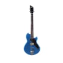 Supro Jamesport Single Pickup Ocean Blue Metallic Electric Guitar