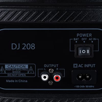 Audiodesign PRO DJ 208 - Diffusore Portatile Party Speaker image 5