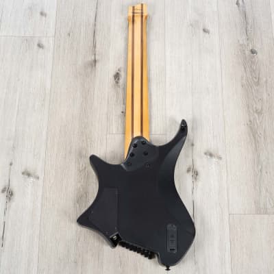 Strandberg Boden Metal NX 8 Multi-Scale Headless 8-String Guitar, Black Granite image 16