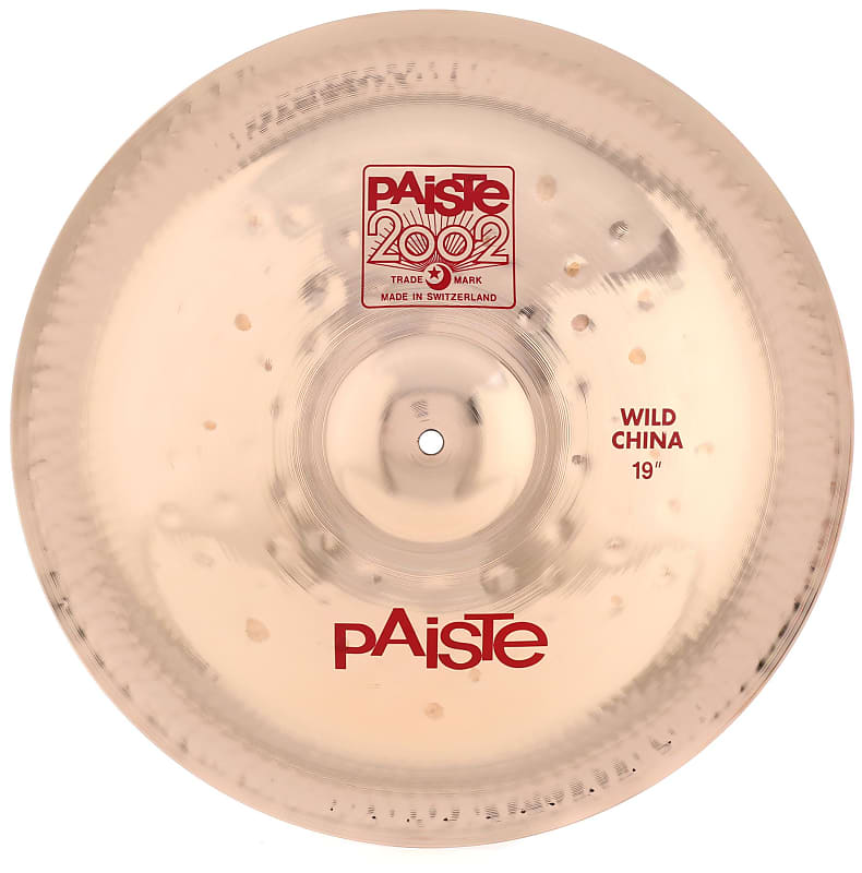 Paiste 19 inch 2002 Wild China Cymbal