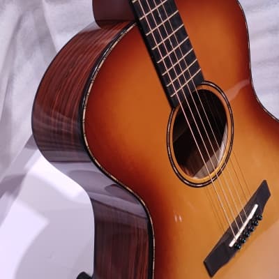 Handmade Bedell Revolution Orchestra all solid Adirondack spruce & Cocobolo handcrafte guitar image 5