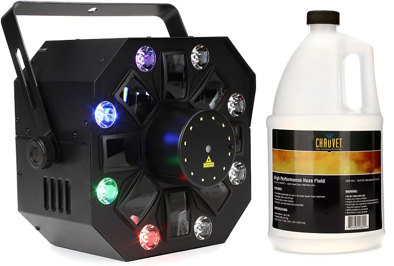 Chauvet DJ HFG High Performance Haze Fluid - 1 Gallon Bundle | Reverb