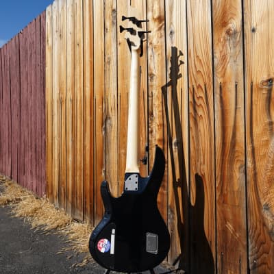 ESP BTL-4 - Black Natural Burst 4-String Electric Bass Guitar w/ Case (2024) image 8