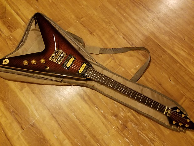 Hondo Revival Flying V Vee Kahler Bridge Grover Tuners