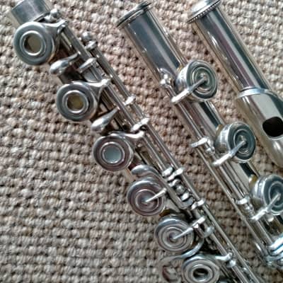 Haynes Custom made flute with B foot mid 80s - sterling silver for sale