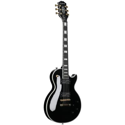 Epiphone Matt Heafy Les Paul Custom Origins Electric Guitar (with Case), Ebony image 4