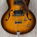 Godin 5th Avenue CW Kingpin II Hollowbody Cutaway Electric Guitar in Cognac Burst