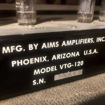 1971 AIMS VTG-120 6x10” Guitar Amplifier image 3