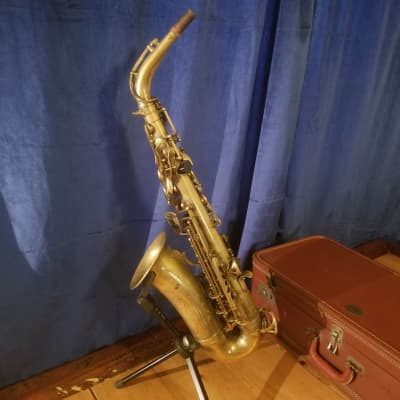 Buffet Crampon Dynaction alto saxophone 1958 Brass image 2