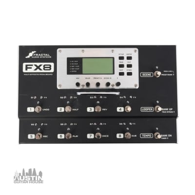 値下げ！fractal audio fx8 Fractal Audio Systems Fx8 Mark Ⅱ Multi-effects Pedalboard