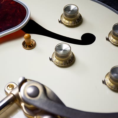 Gibson Custom  ES-355 Memphis in Classic Vintage White "VOS"  2016 image 7
