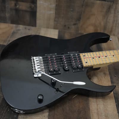 Ibanez RG170 1999 Black Made in Korea MIK Maple Neck HSH RG