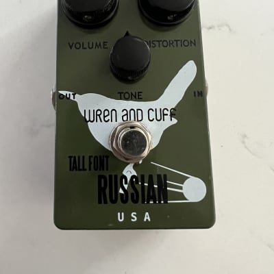 Wren and Cuff Tall Font Russian Fuzz | Reverb