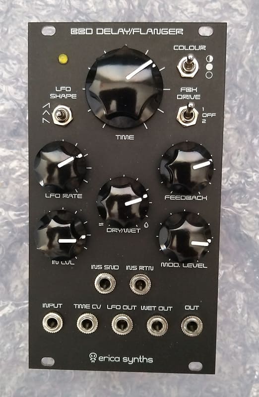 Erica Synths BBD Delay Flanger Effects Eurorack Module image 1