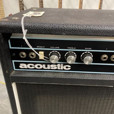 ACOUSTIC MODEL 136 1970’s 1970's Acoustic 136 Bass Combo | Reverb