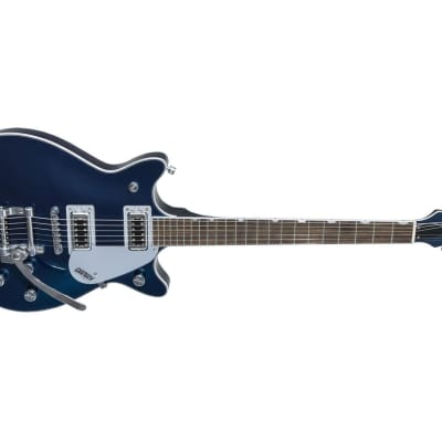 Gretsch G5232T Electromatic Double Jet FT Bigsby Electric Guitar (Midnight Sapphire) (Used/Mint) image 6