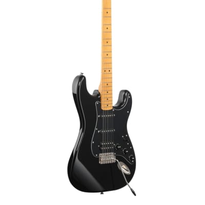 Squier Classic Vibe 70s Stratocaster HSS Maple Neck Black image 8
