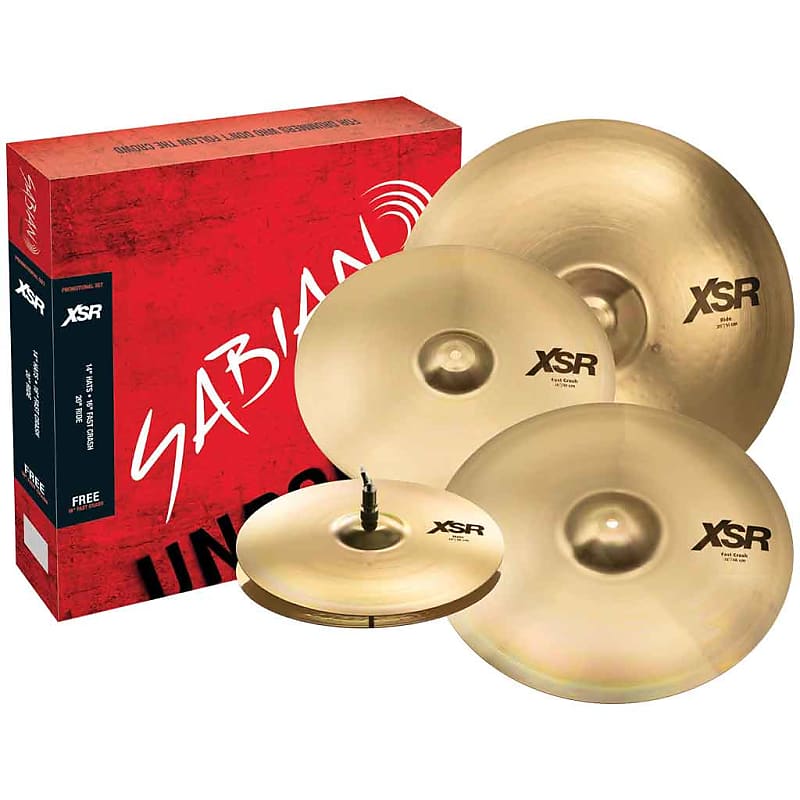 Sabian XSR Performance Cymbal Set image 1