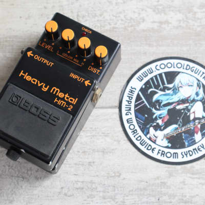 Reverb.com listing, price, conditions, and images for boss-hm-2-heavy-metal