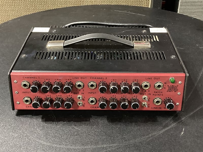 Walter Woods MI 225-8, 4 Channel, 350 Watt Amplifier 1994 | Reverb