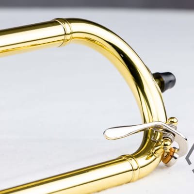 Carol Brass CTB-2207-YSS small bore trombone, clear lacquer image 5