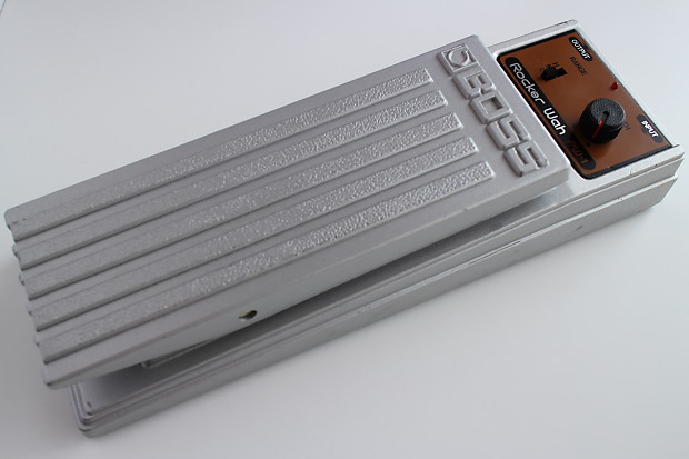 Vintage 80s Boss PW-1 Rocker Wah Made in Japan | Reverb