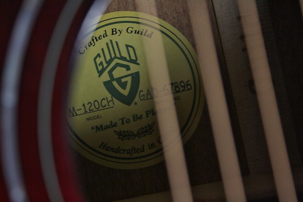 Guild GAD M-120-CH 6-String Concert All-Mahogany Acoustic