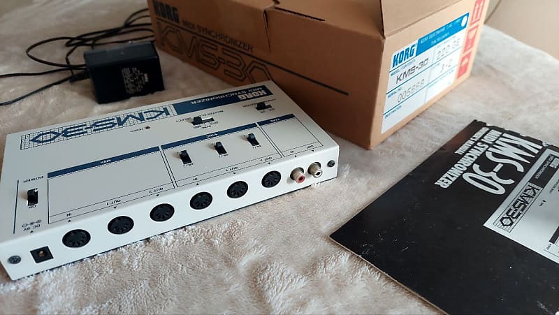Korg KMS-30 MIDI - SYNC - TAPE SYNCHRONIZER | Reverb