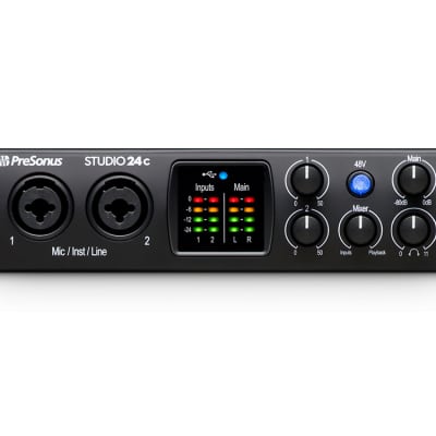 PreSonus Studio 24c - 2x2 USB-C Audio Interface image 1