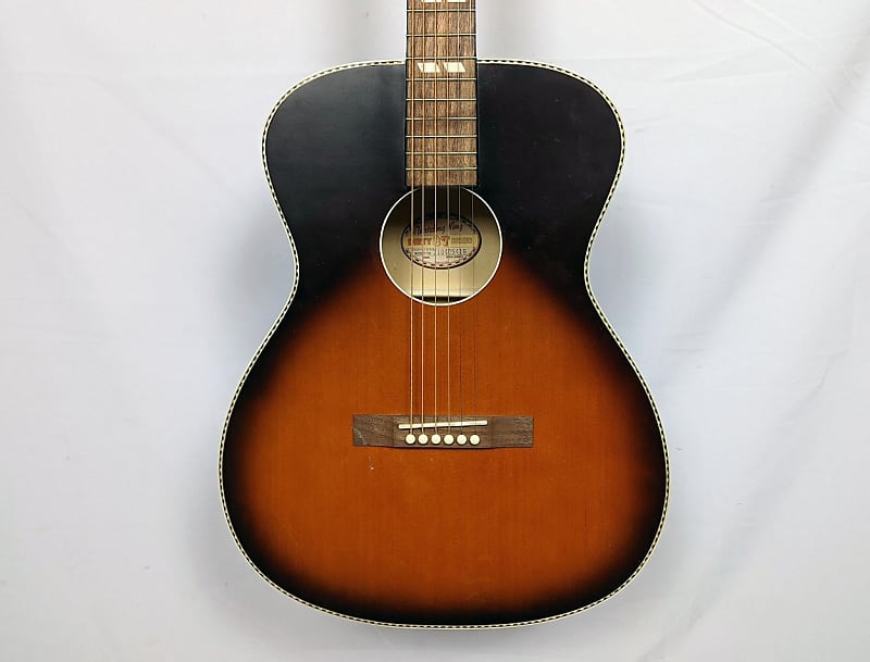 Recording King ROS-7-TS Dirty 37 Parlor Sized Acoustic