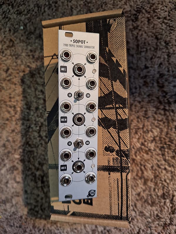 Xaoc Devices Sopot Triple Summing Mixer Eurorack Module | Reverb