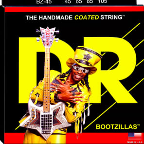 DR BZ-45 Bootzilla Signature Stainless Steel Bass Strings