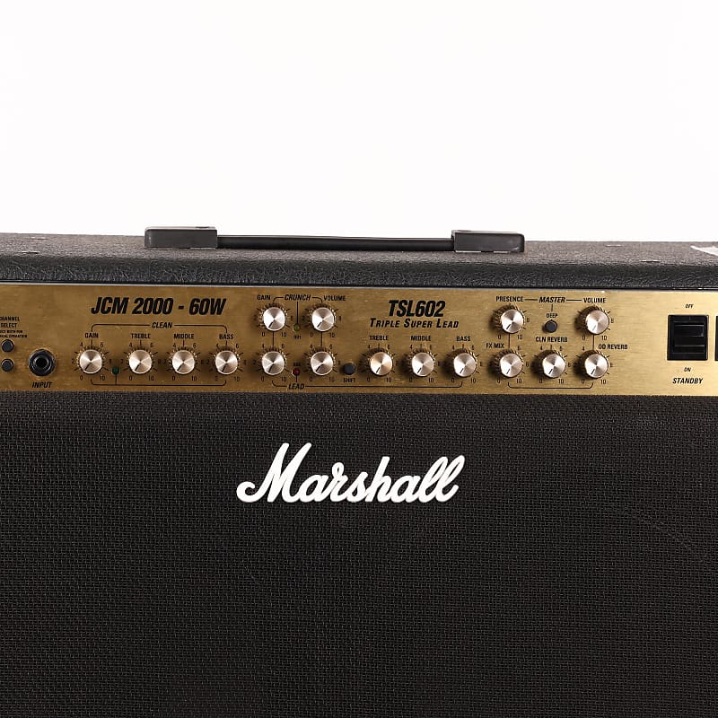 Marshall JCM 2000 TSL 602 Triple Super Lead 3-Channel 60-Watt 2x12